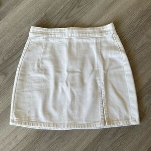 Lioness Princess Polly White Slit Skirt